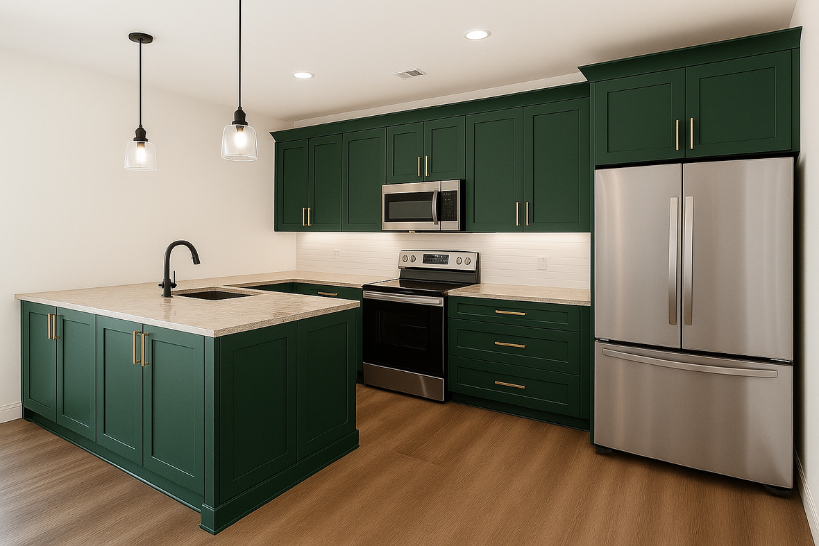 Stonecreek Cabinetry - Assembled Concord Dard Hunter Green