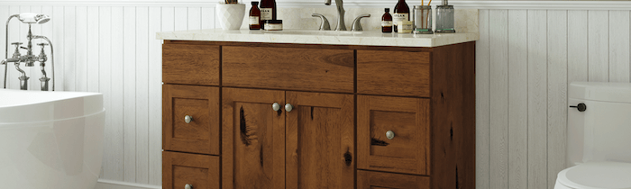 JSI Cabinetry Premier Series Vanities - Upton Brown
