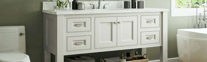JSI Cabinetry Designer Series Vanities - Trenton Slab