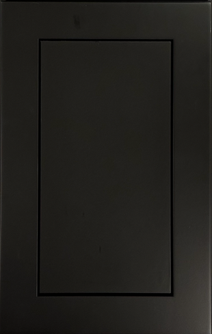 SD - Assembled Concord in Sherwin-Williams® Tricorn Black (SW 6258) - Sample Door