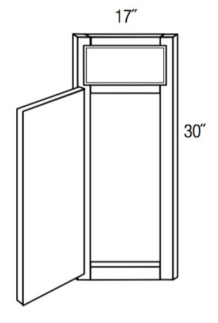 CSF36 - Norwich Recessed - Corner Sink Front