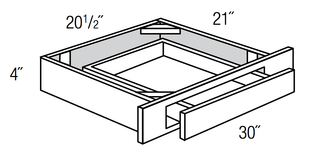 DU3021 - Norwich Recessed - Desk Drawer Unit