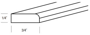 SM8 - Norwich Recessed - Scribe Molding