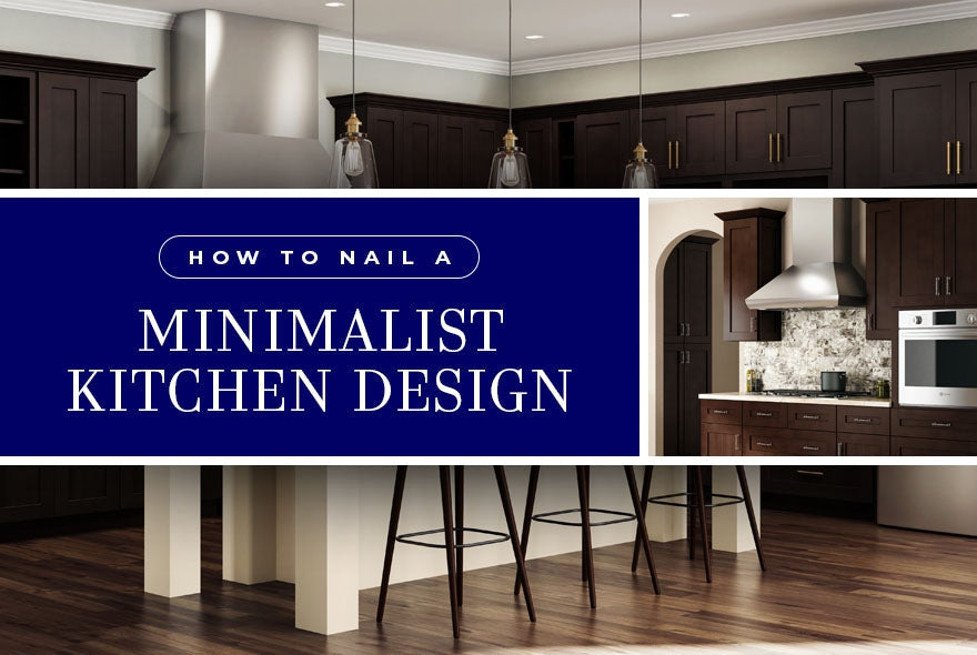 How to Nail a Minimalist Kitchen Design-Wholesale Cabinet Supply
