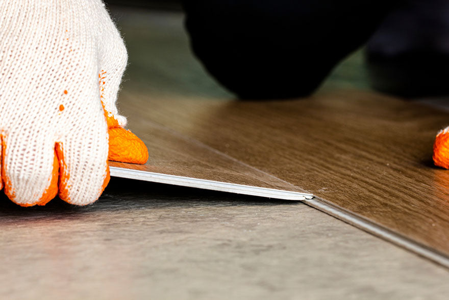 fixing vinyl plank flooring