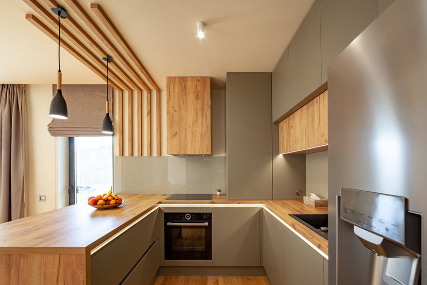 modern luxury apartment kitchen