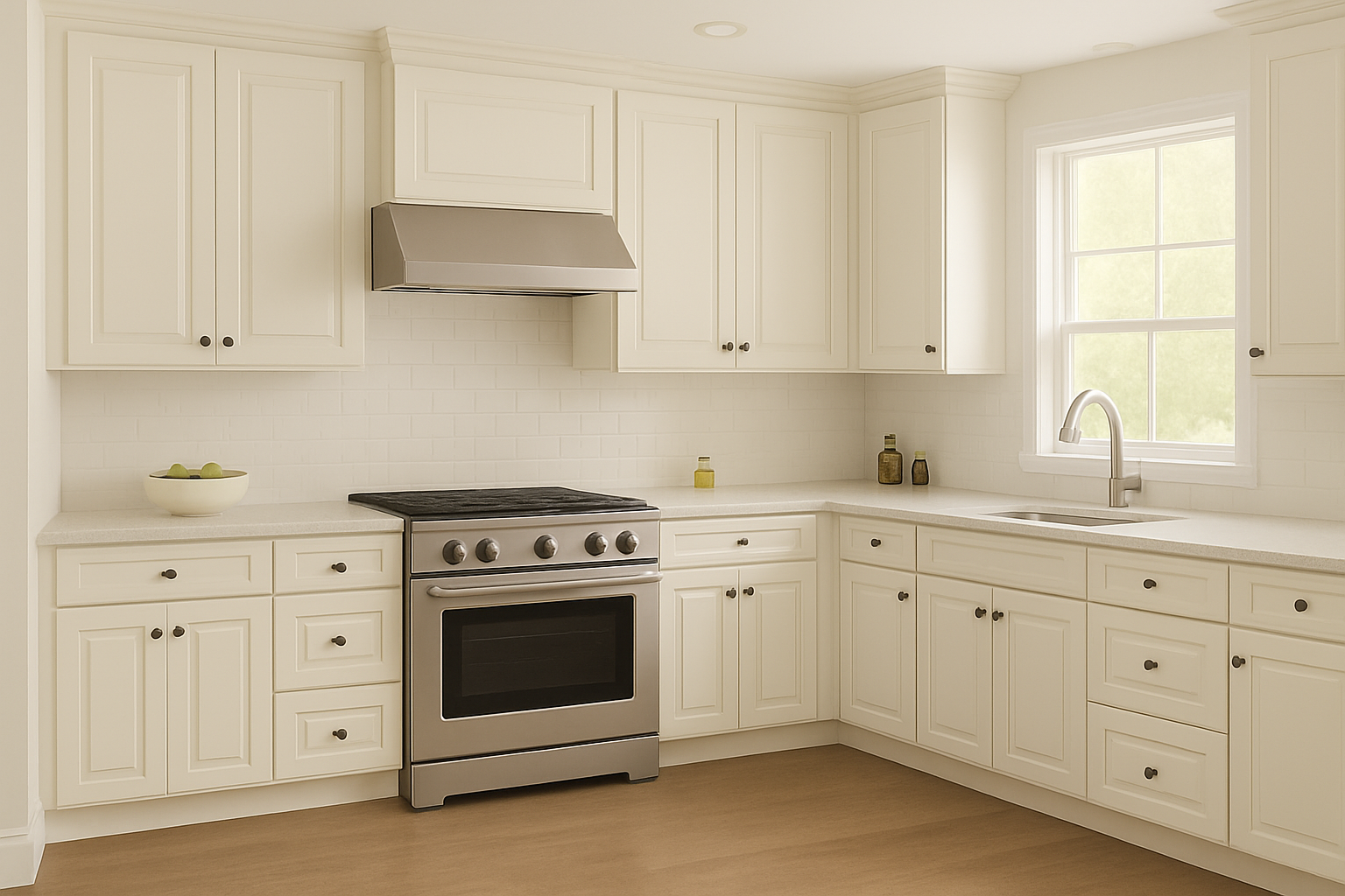 Sherwin Williams Alabaster Kitchen Cabinets – Avalon Raised Panel