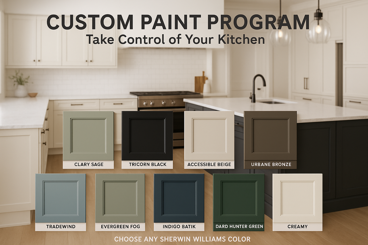 Stonecreek Cabinetry - Assembled Avalon Custom Color