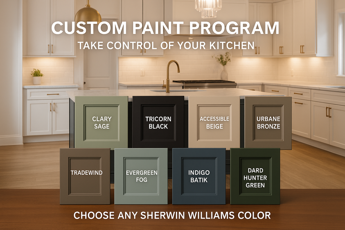 Stonecreek Cabinetry - Assembled Shaker Custom Color