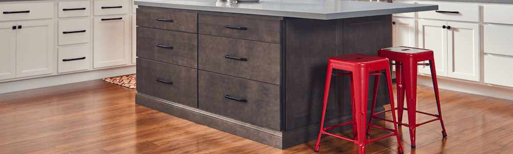 Wolf Classic Cabinetry - Dartmouth Brownstone ADA Compliant Cabinets