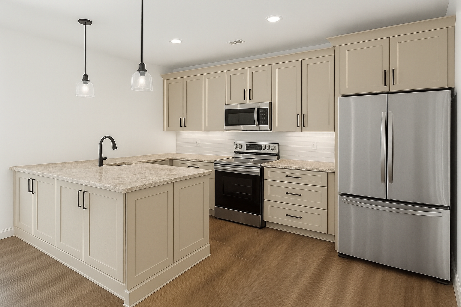 Stonecreek Cabinetry - Assembled Concord Accessible Beige
