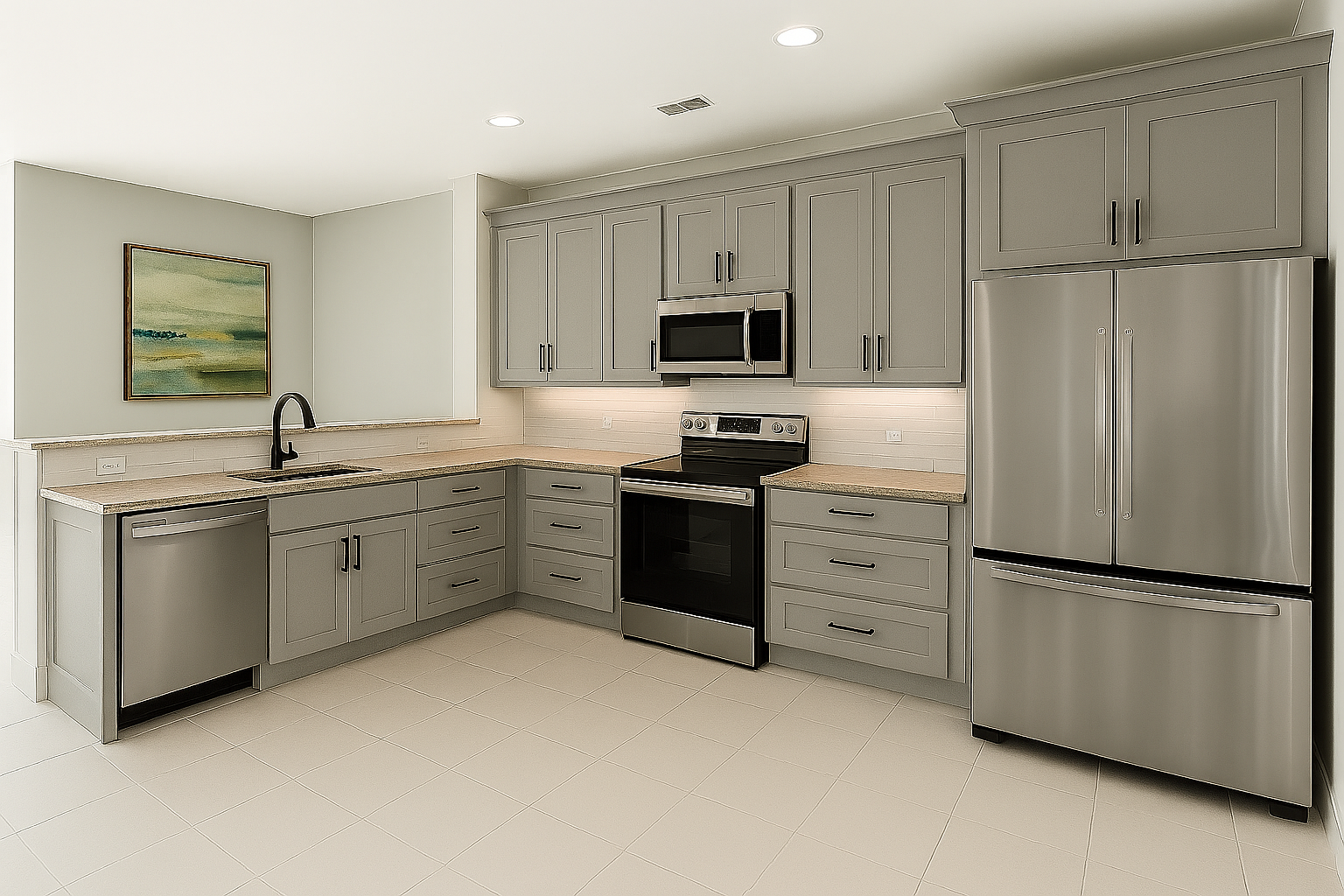 Stonecreek Cabinetry - Assembled Concord Agreeable Gray