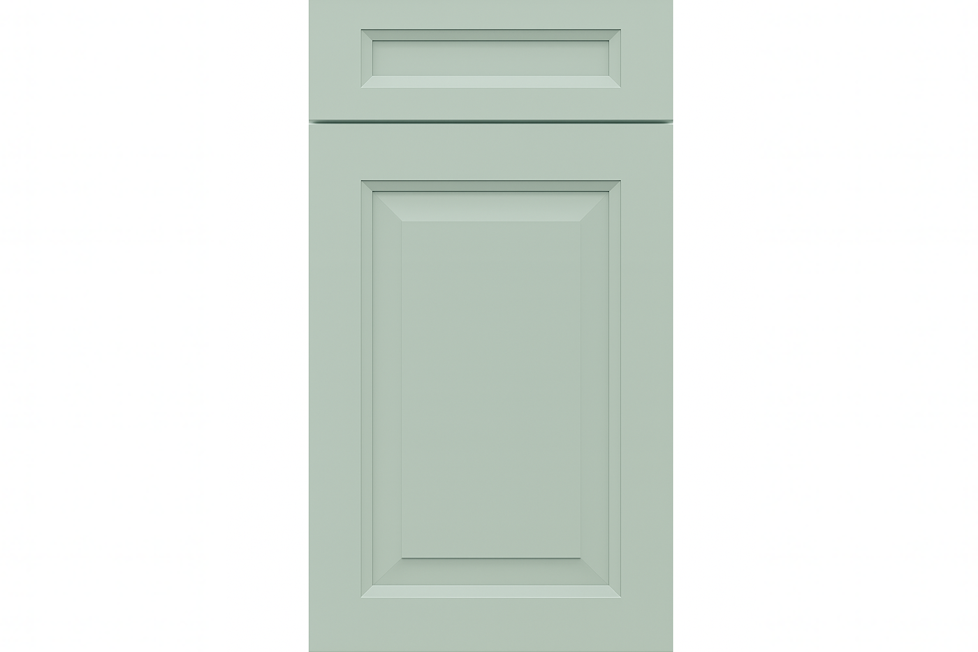 Avalon Raised Panel in Sherwin-Williams® Sea Salt (SW 6204)
