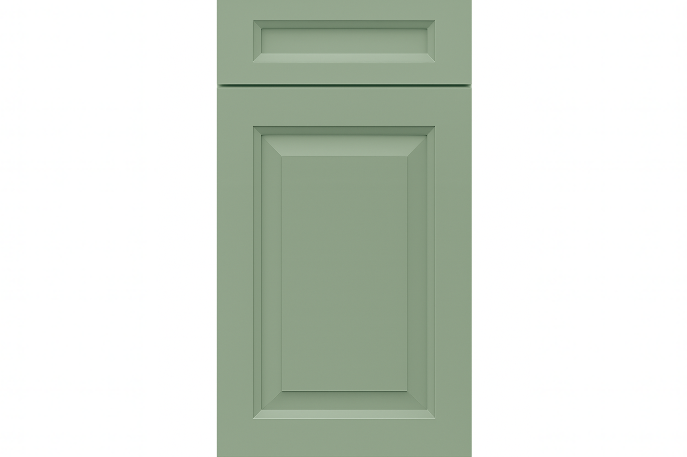 Avalon Raised Panel in Sherwin-Williams® Clary Sage (SW 6178)