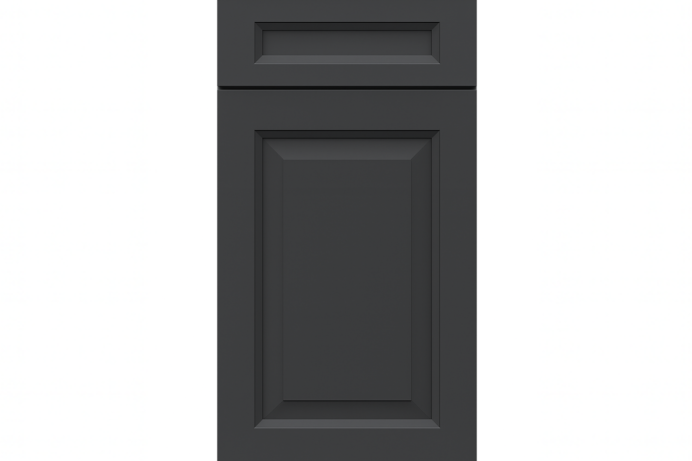 Avalon Raised Panel in Sherwin-Williams® Iron Ore (SW 7069)