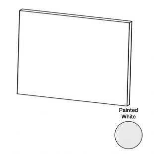 BP4896 - RTA Weston White Shaker - Back Panel