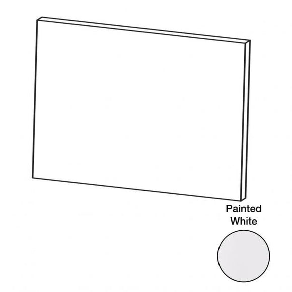 BP4896 - RTA Weston White Shaker - Back Panel