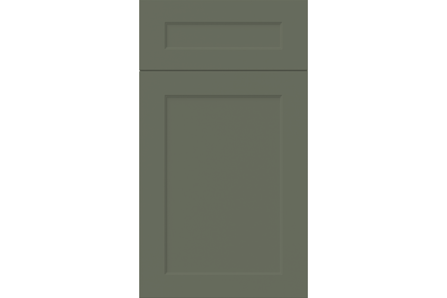 Sherwin-Williams® Pewter Green (SW 6208) Kitchen Cabinets – Custom Series Concord Shaker