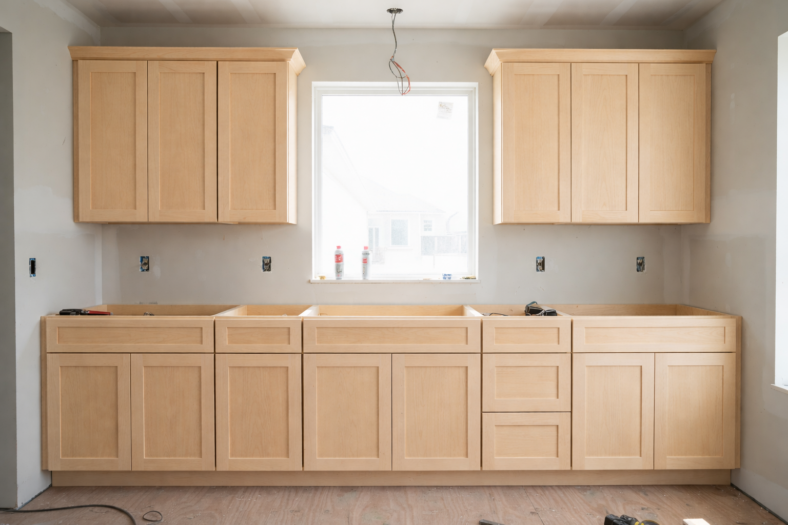 Assembled Unfinished Shaker