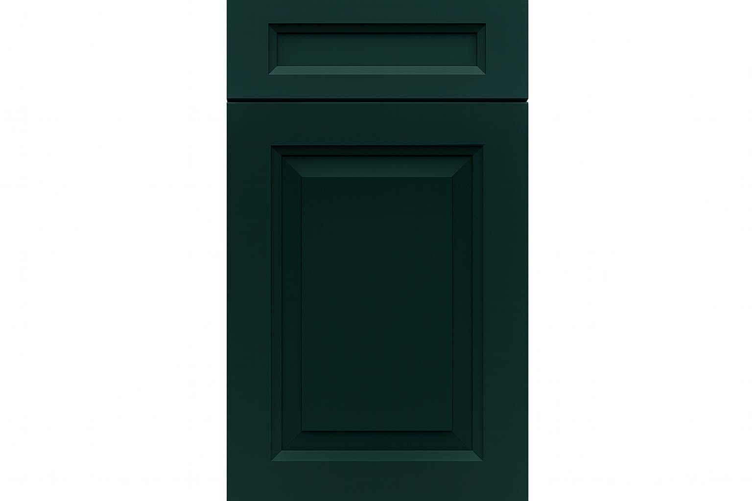 Avalon Raised Panel in Sherwin-Williams® Dard Hunter Green (SW 0041)