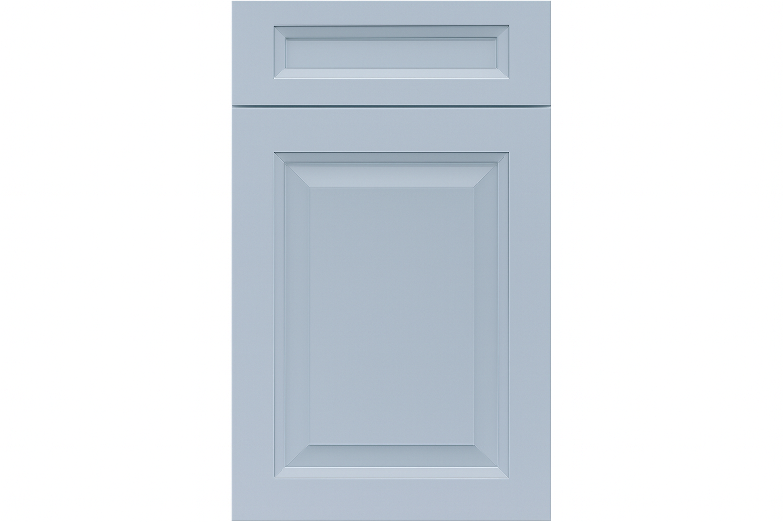 Sherwin Williams Upward Blue Kitchen Cabinets – Avalon Raised Panel