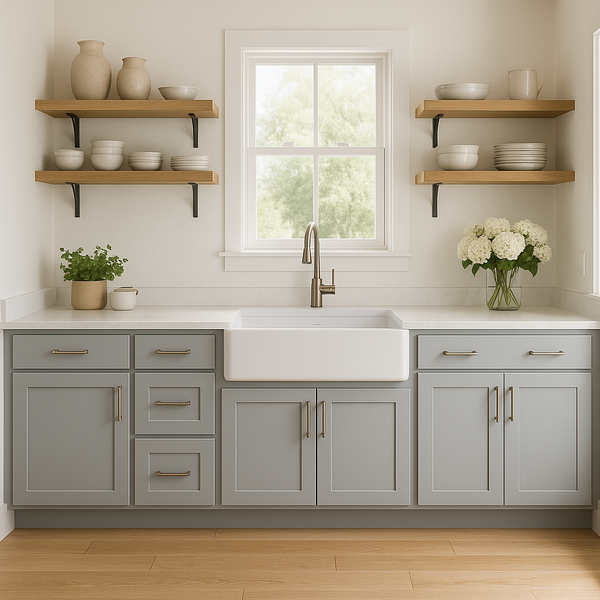 Shop Tinsmith (SW 7657) Kitchen Cabinets