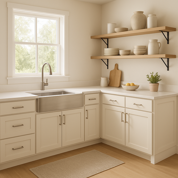 Shop Kestrel White (SW 7516) Kitchen Cabinets