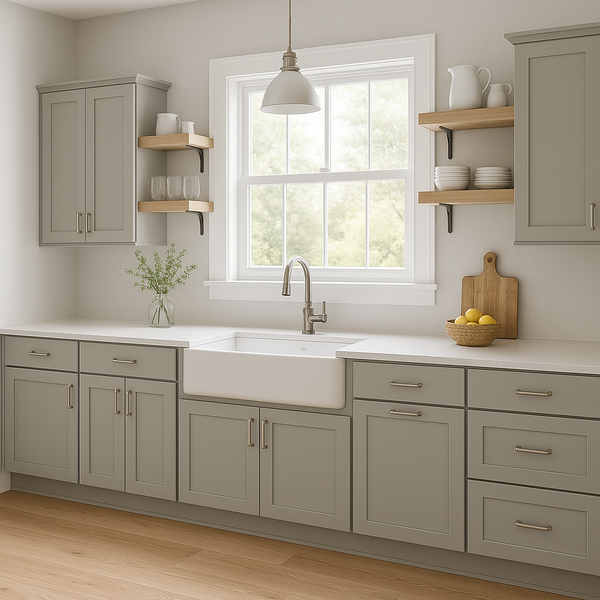 Shop Colonnade Gray (SW7641) Kitchen Cabinets