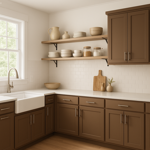 Shop Homestead Brown (SW7515) Kitchen Cabinets
