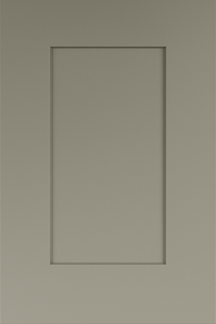 SD - Assembled Concord in Sherwin-Williams® Dorian Gray (SW 7017) - Sample Door
