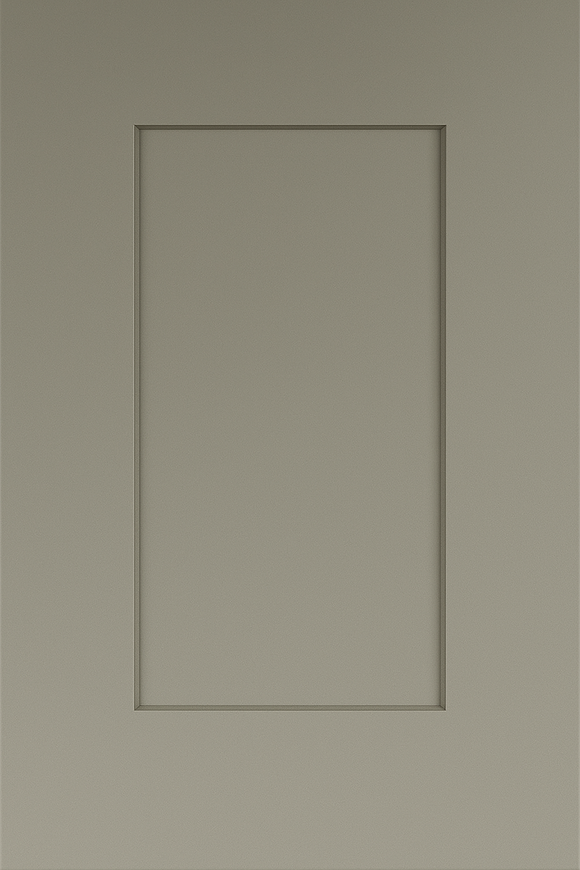 SD - Assembled Concord in Sherwin-Williams® Dorian Gray (SW 7017) - Sample Door