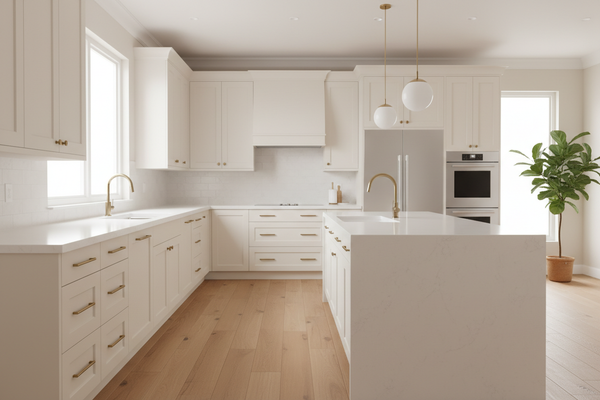 Shop Heron Plume (SW 6070) Kitchen Cabinets