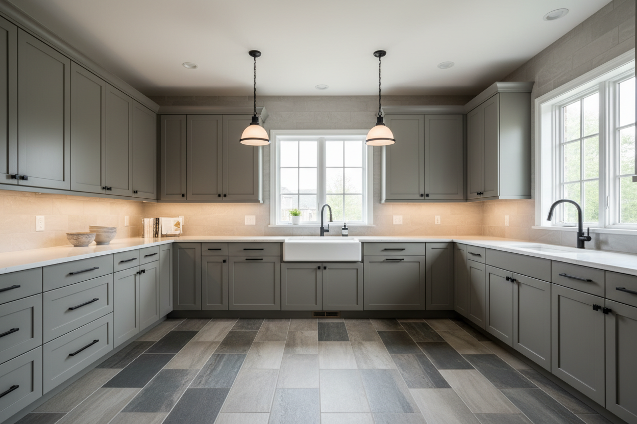 Neutral Kitchen Cabinet Colors kitchen design inspiration – cabinet color ideas and pairings