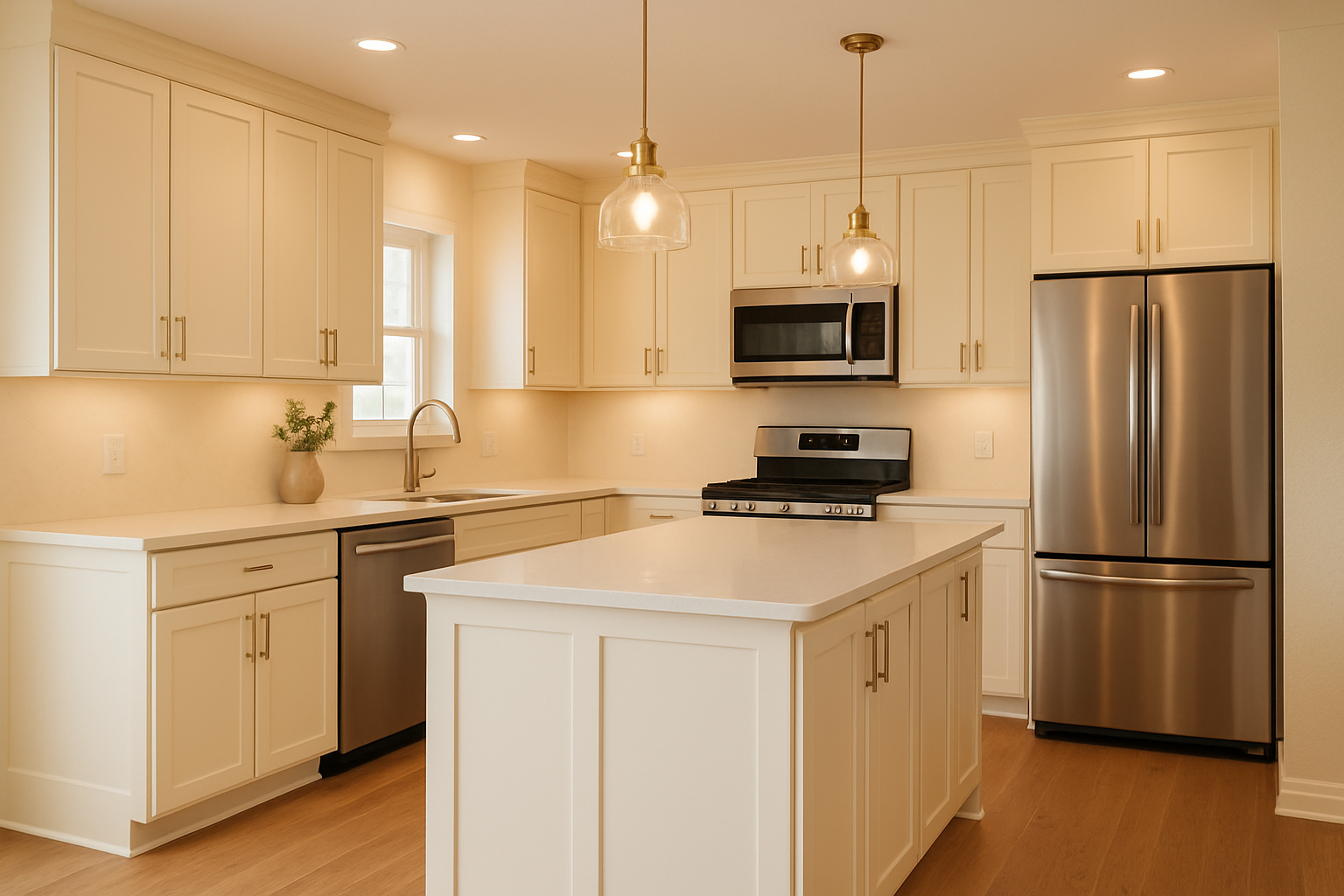 Assembled Concord in Sherwin-Williams® Creamy (SW 7012)