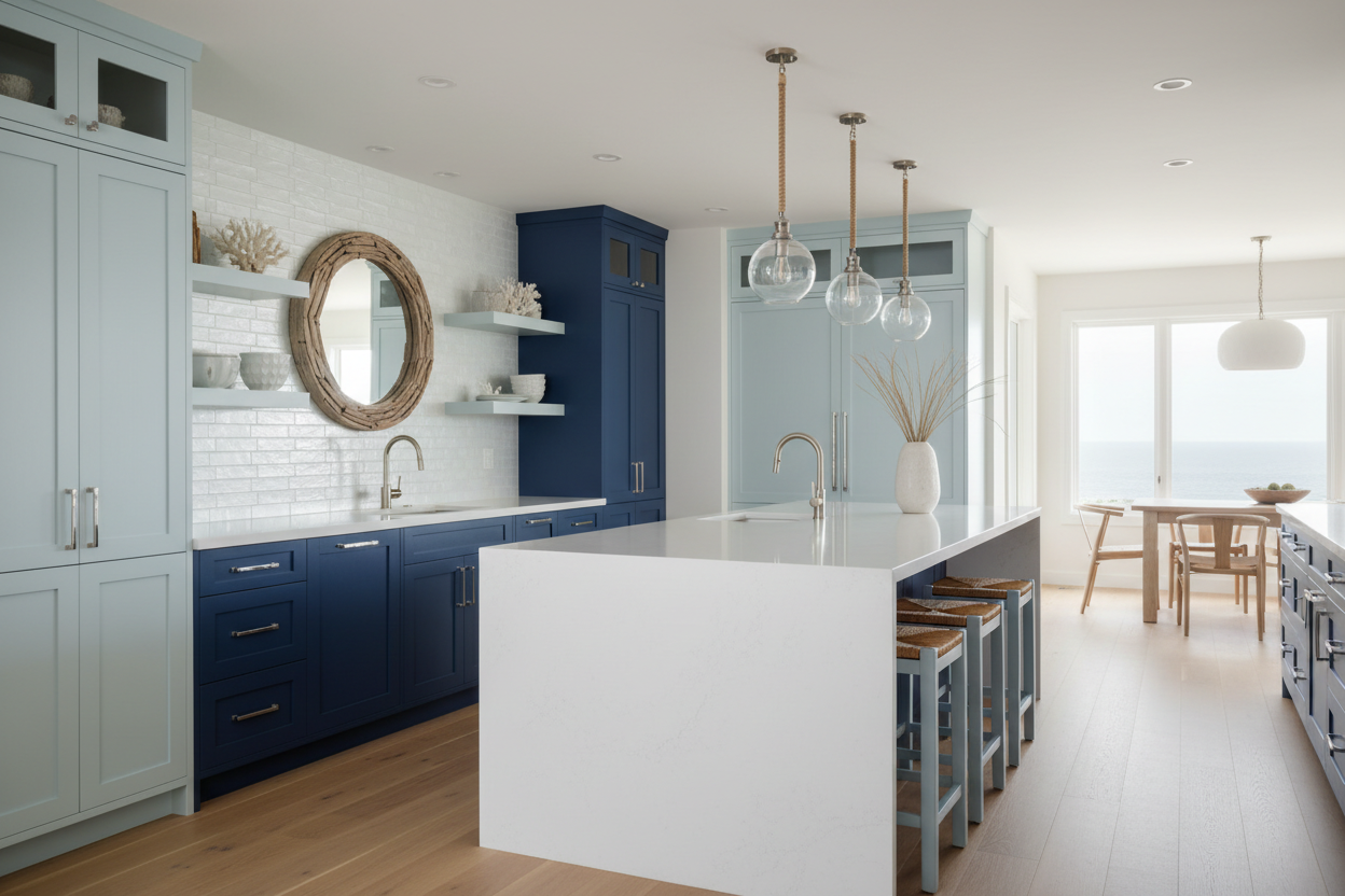 Shop Coastal Kitchen Cabinet Colors kitchen cabinet colors – Sherwin-Williams custom color cabinets