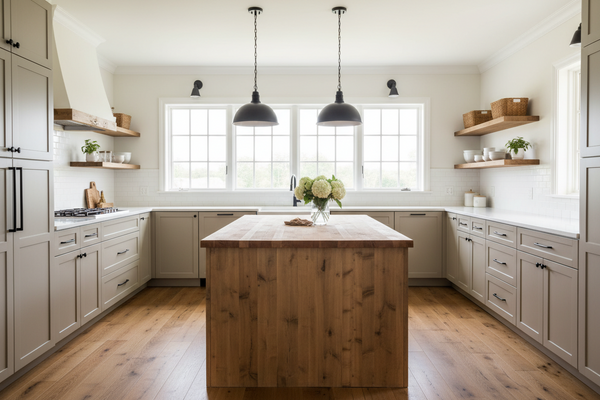 Shop Mushroom (SW 9587) Kitchen Cabinets