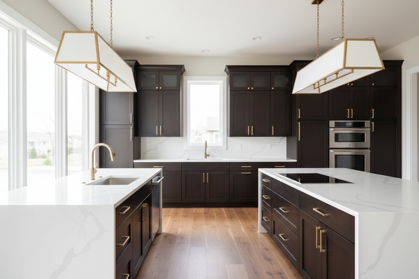 Shop Black Bean (SW 6006) Kitchen Cabinets