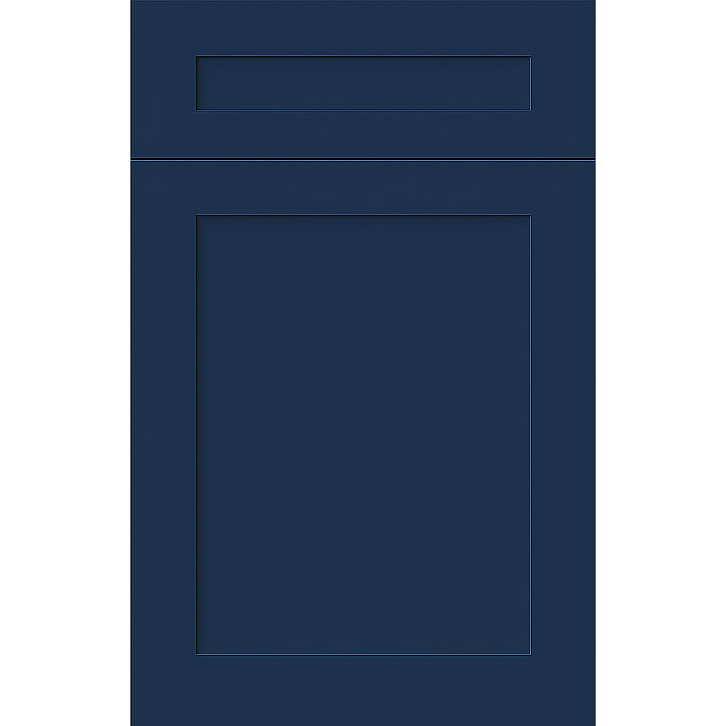 Sherwin-Williams® Naval (SW 6244) Kitchen Cabinets – Signature Series Concord Shaker