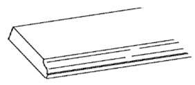 OGM8 - Assembled Avalon Raised Panel - OGEE MOLDING 2" X 3/4" X 96" - 2" X 3/4" X 96"