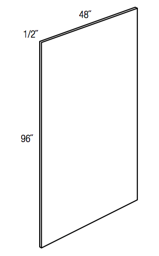 PNL 1/2x4x8 - Amesbury Mist - Finished Plywood Panel