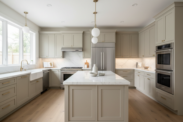 Shop Moth Wing (SW9174) Kitchen Cabinets