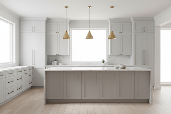 Shop Eider White (SW 7014) Kitchen Cabinets
