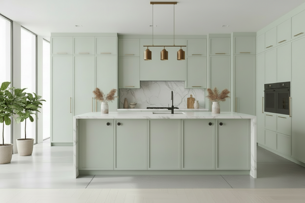 Shop Copper Harbor (SW 6634) Kitchen Cabinets