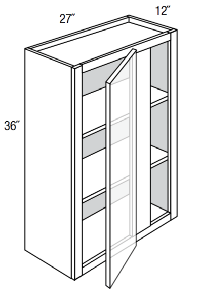WBC2736 - Amesbury Mist - 36" High Wall Blind