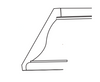 CM8 - Concord Polar White - Crown Molding - 2-1/2" tall 96" long