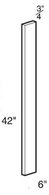 FS642 - Napa Blended Cream - Filler Strip - 6w X 42h