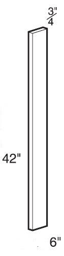 FS642 - Norwood Deep Onyx - Filler Strip - 6w X 42h