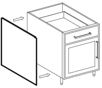 FSP3130 - Shaker Ash - Outdoor Mldg/Panel/Filler/Valance - Special Order