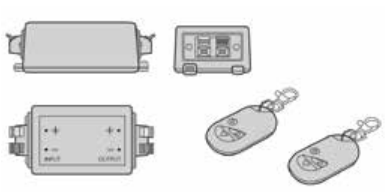 L96RCD - Glasgow Mythic Blue - 96W LED Remote Control Dimmer 12V DC