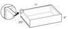 ROT12 - Glasgow Polar White - Roll Out Tray 12"
